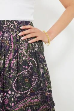 Caymen Paisley Purple Darcy Ankle Skirt -ULLAA Clothing Shop 0AFKbWFeablpAughc7IDKDUFoEX58CUG 1