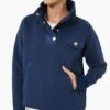 Navy Snap Neck Bailey Pullover -ULLAA Clothing Shop 0BKTtZZ1tE9oJOBvZB6YwWZ7OB4fJXfA 1