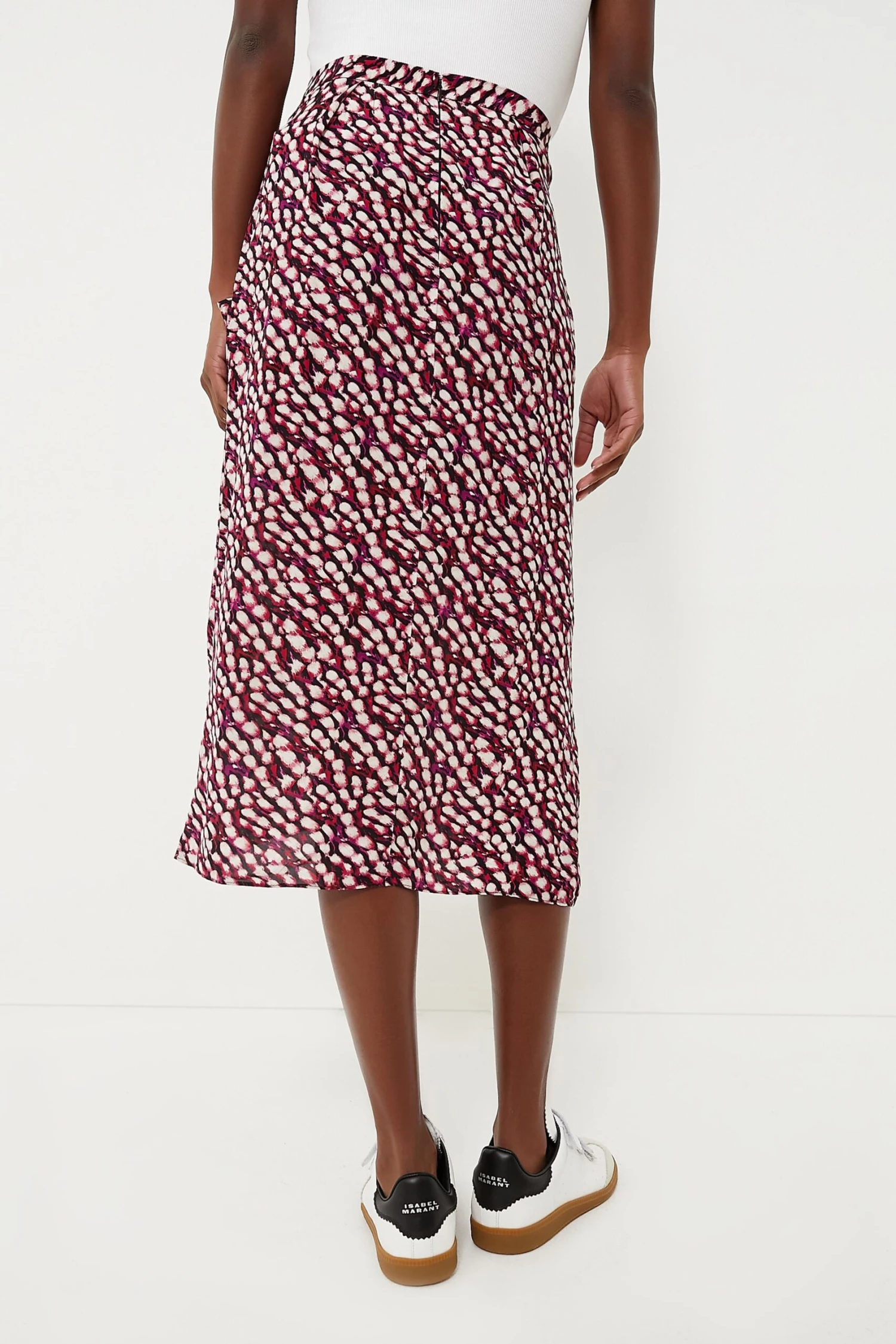 Isabel Marant Etoile Raspberry Eolia Skirt 6 Isabel Marant Etoile Raspberry Eolia Skirt - Image 4