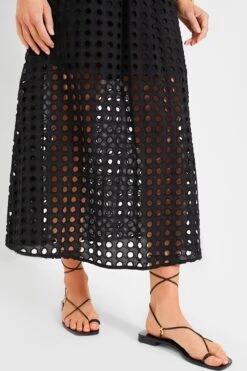 Black Cotton Eyelet Eve Skirt -ULLAA Clothing Shop 1bTqU85QM9jy0gu8QjgCH8DeLKrpWVFH 1