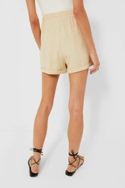 Khaki Nolan Shorts -ULLAA Clothing Shop 2j3nmnAn4vwxoteQXN8TlQbcrBp9JNHg 1