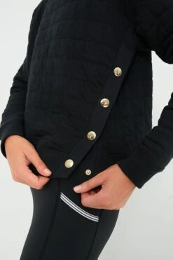 Black Quilted Wright Funnel Neck -ULLAA Clothing Shop 2qMXxmuT2R9JW1hfVxlCyPtxIHJJ61dC 1