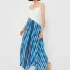 White & Blue Stripe Linen Maxi Dress 2 White & Blue Stripe Linen Maxi Dress -ULLAA Clothing Shop 3A2KzzVQt6ayztdT19rRJ1FTg82jNgzi 1