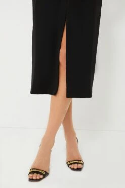 Black Louna Midi Skirt -ULLAA Clothing Shop 3hLfdHwNAwq3n84tv804HAkqpZP2D9nX 1