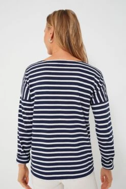 SAINT JAMES Marine-Ecru Minquiers Modern -ULLAA Clothing Shop 3nJLmCbCDKqOAox3oGhEKnnpx5dCUEi2 1