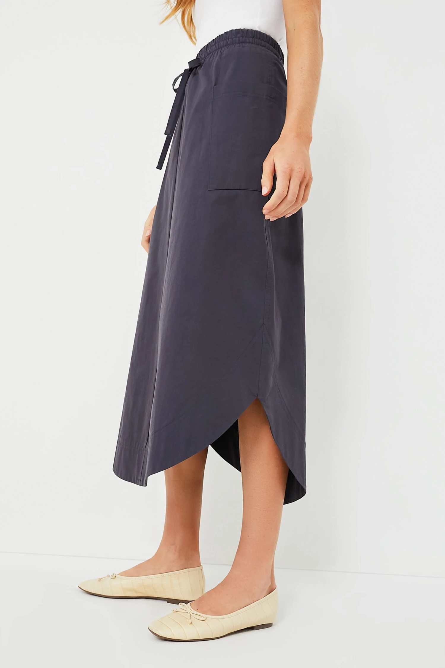 Navy Marla Skirt 4 Navy Marla Skirt - Image 3