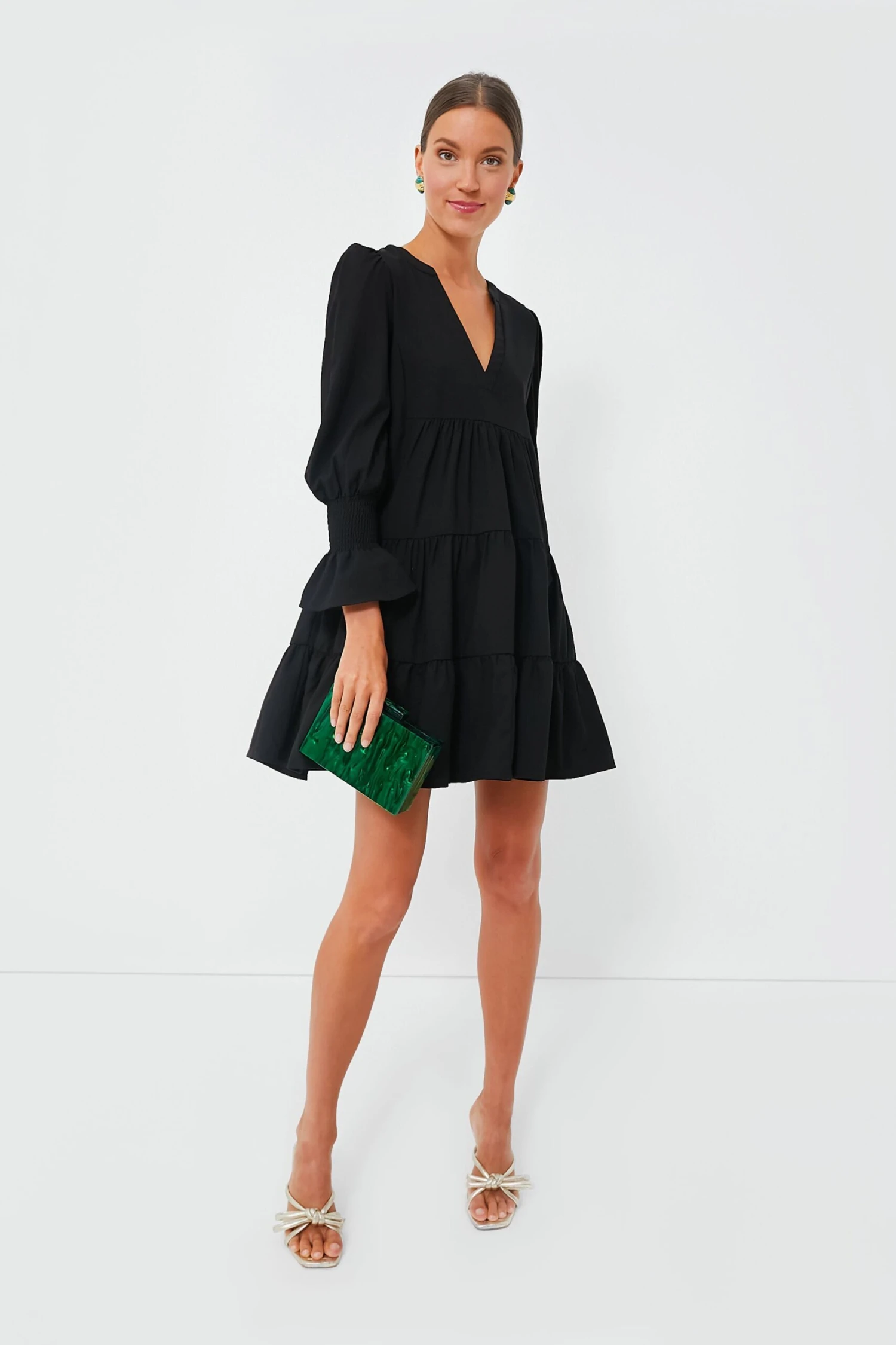 Black Crepe Kenzo Dress 4 Black Crepe Kenzo Dress - Image 2
