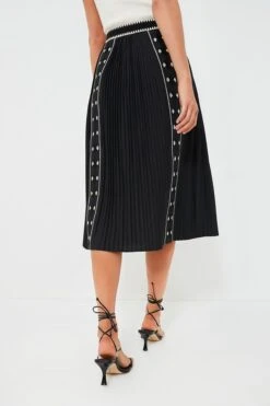 ULLA JOHNSON Noir Sabina Skirt -ULLAA Clothing Shop 4v5RCsAPpEKKZ508WLiiFuNMTF2SVzn4 1