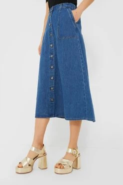 Maritime Gerri Denim Skirt 10 Maritime Gerri Denim Skirt -ULLAA Clothing Shop 6XDQujJaPRn1svcUVJzzwBx3pNxYmMGZ 1