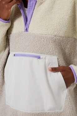 Gray And Lilac Fleece Cady Quarter Zip 13 Gray And Lilac Fleece Cady Quarter Zip -ULLAA Clothing Shop 6mnLYXIoAxNJ5MJ7CcL3U3jPKaBXInCm 1