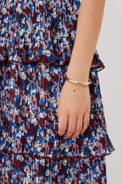 Ganni Multi Pleated Georgette Flounce Smock Midi Dress -ULLAA Clothing Shop 6njKYZPIwEWm7utRx0qVgoacoFoqakZc 1