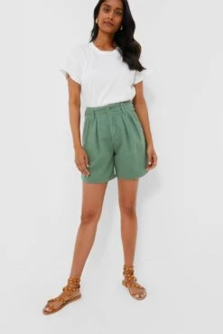 MOTHER Hedge Green The Pleated Chute Prep Short 13 MOTHER Hedge Green The Pleated Chute Prep Short -ULLAA Clothing Shop 6x943M5YD5kns83q9el8Zw1XxrwZOmsG 1