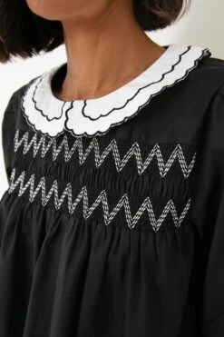 Black Smocked Blouse 11 Black Smocked Blouse -ULLAA Clothing Shop 77BuvdQbm7wTFt5UqkardBQQ0CzwDpXt 1