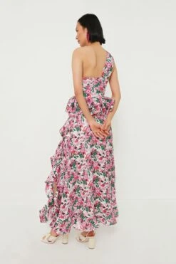 Pink Floral Linen Maxi Dress -ULLAA Clothing Shop 7Cgirt09Xmy23jP2eDCdokjGWt8fbVym 1