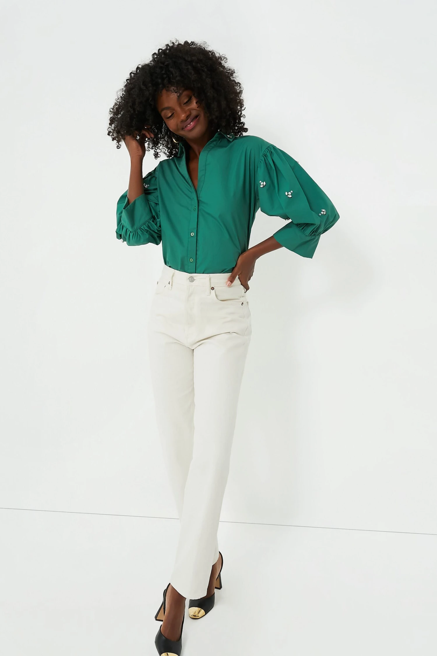 Green Bara Shirt 8 Green Bara Shirt - Image 6