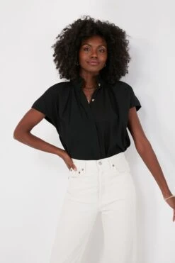 Black Rae Blouse -ULLAA Clothing Shop 8q6EmjxFSserXeh6TTWTLjCEygkRO4nd 1