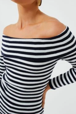 Navy Stripe Off The Shoulder Reese Top 13 Navy Stripe Off The Shoulder Reese Top -ULLAA Clothing Shop 92TXQiMWGspGSUzZECMFBBVEg1EJiydI 1