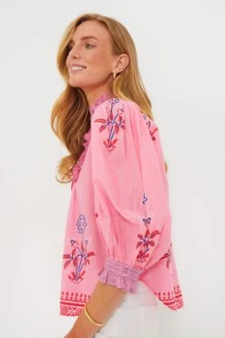 Boca Pink Ruffle Front Button Blouse 10 Boca Pink Ruffle Front Button Blouse -ULLAA Clothing Shop B6mf0rV4zVWnMHt5j1RiThD7myC1GDzq 1