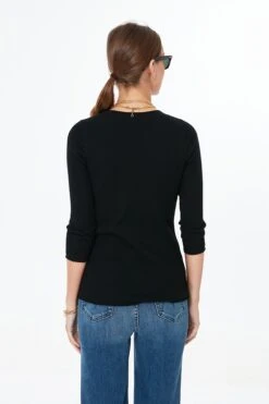 Black Hendrix Henley -ULLAA Clothing Shop BL3rRJq5nGHUxko5HBbJdqe79xuJYjNC 1