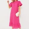 Pink Eyelet Midi Tryall Dress -ULLAA Clothing Shop BTRV1WVIjCBBoT2OX4bVwSdbFdklQbdm 1