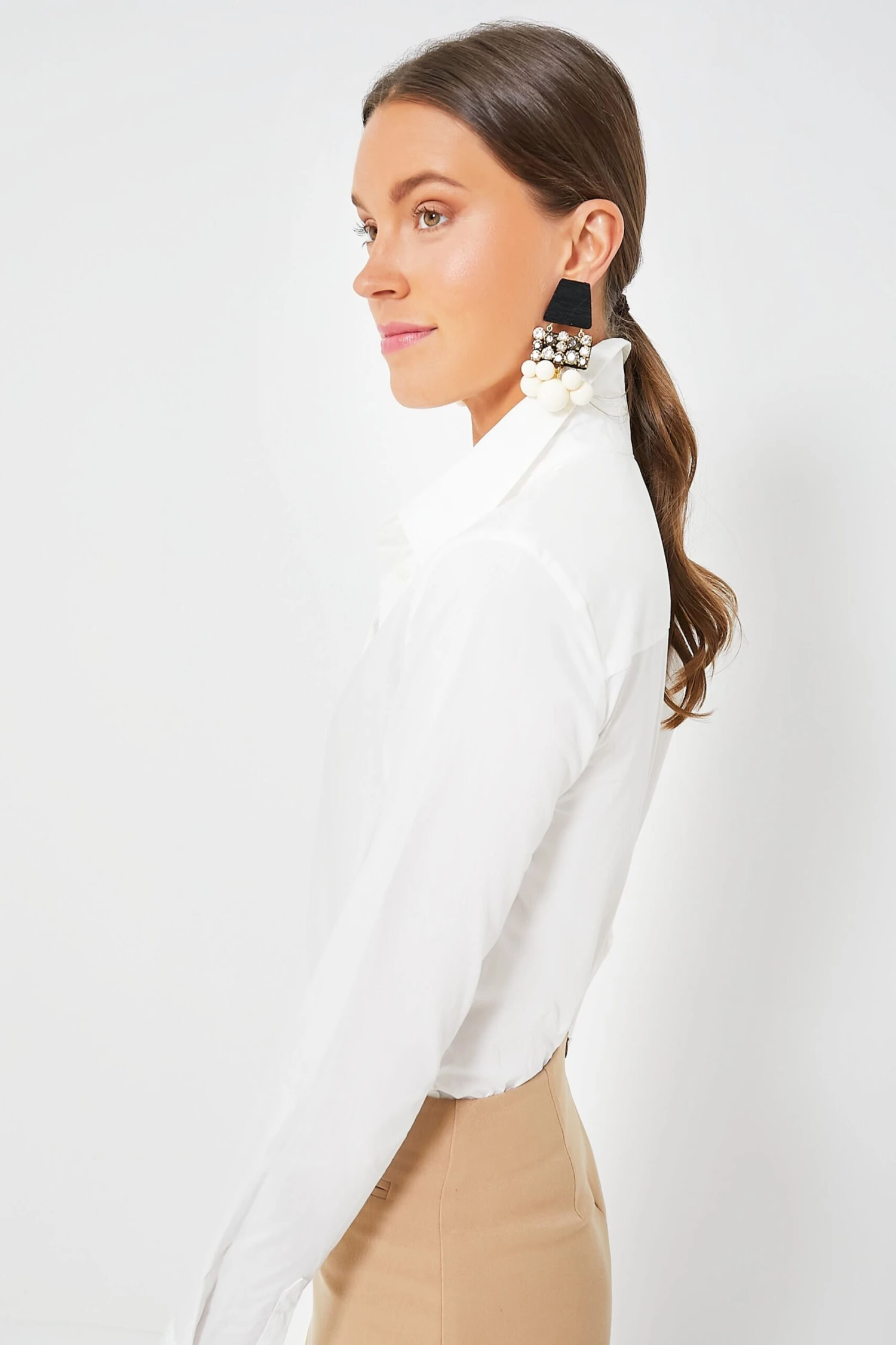 Staud White Twiggy Bodysuit 5 Staud White Twiggy Bodysuit - Image 3