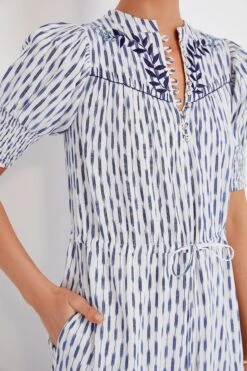 Ikat Blue Tara Dress -ULLAA Clothing Shop D8E4aUsGpzum5zyEccdnNzEGnJVfrCfl 1