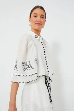 Alba Black Gabriella Silk Linen Shirt -ULLAA Clothing Shop ECxTmO6UclhpBajIhatkSgp7sv3VbqkQ 1