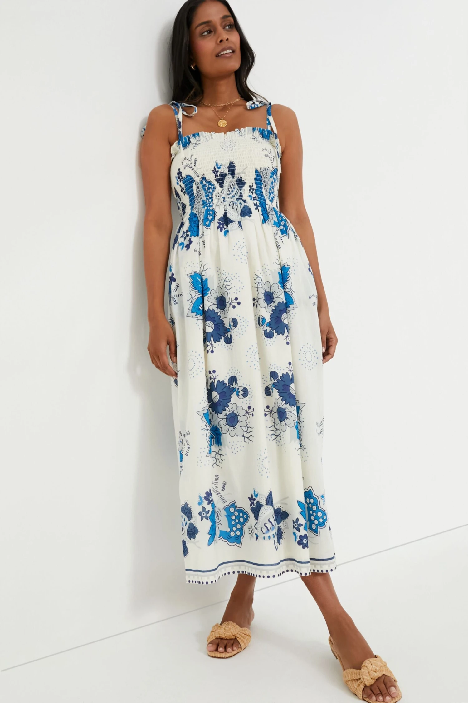 Blue Royal Kaia China Panel Dress 3 Blue Royal Kaia China Panel Dress