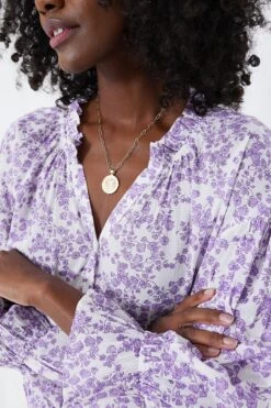 Lilac Lucrecia Rachel Shirt -ULLAA Clothing Shop FoN1XE6VTjSp55giev8Cr2d7zPhHlUUw 1