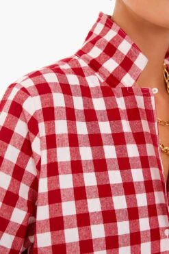 Apple Red Gingham Scarlett Button Down 12 Apple Red Gingham Scarlett Button Down -ULLAA Clothing Shop FpwcTD1Eo42GoDUAWDEr3pyPchkyN5Yf 1