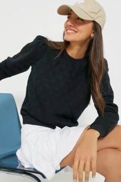 Black Puff Sleeve Campbell Pullover 13 Black Puff Sleeve Campbell Pullover -ULLAA Clothing Shop HSY6KLwoQsQiXap0G2TcXwoshmmN5KNg 1