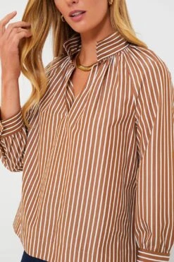 Mocha Stripe Emy Top 12 Mocha Stripe Emy Top -ULLAA Clothing Shop I2rxdVS94zuACNx5TFiFqZYJJ8dA03ue 1