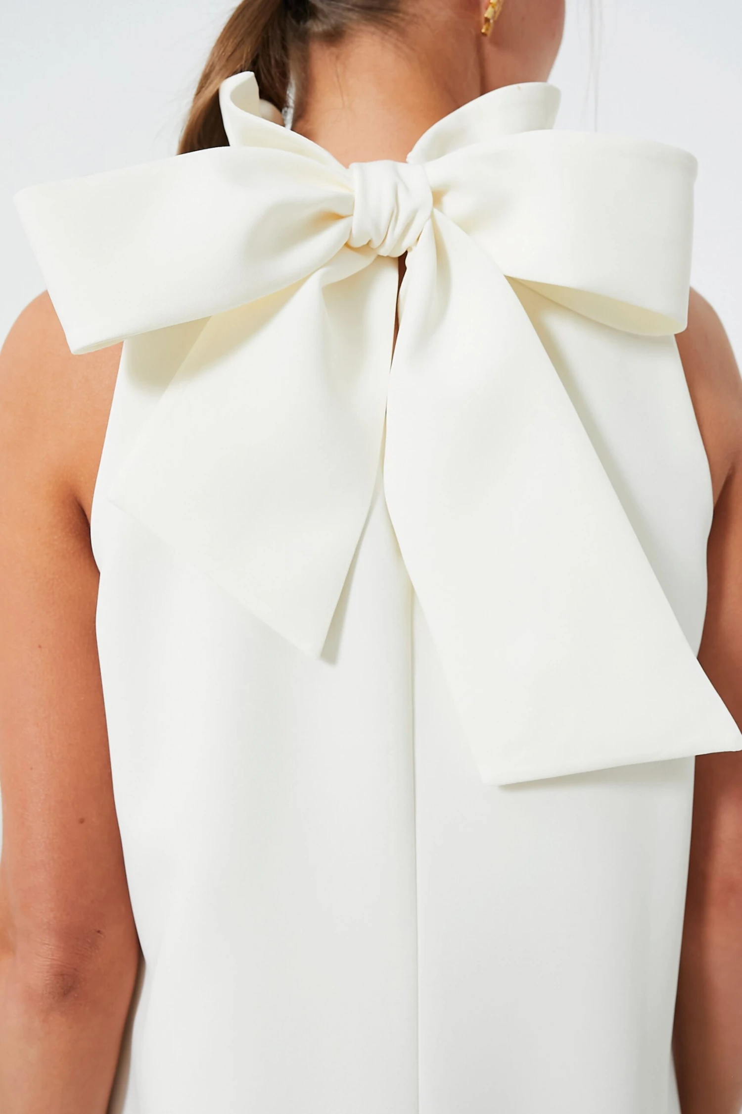 White Blythe Dress 7 White Blythe Dress - Image 5