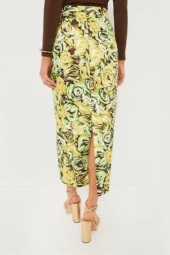 Green And Lemon Abstract Roses Lorelei Twill Skirt 10 Green And Lemon Abstract Roses Lorelei Twill Skirt -ULLAA Clothing Shop J3QBqeXy47xQNQBHjxLIIN3SJqOIvzZ3 1