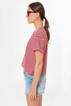 MOTHER Chemise A Rayures The Big Baggy Mid Tee -ULLAA Clothing Shop JGhMgKDTMOVYFShh01WolxJRbHpirIu5 1