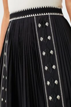 ULLA JOHNSON Noir Sabina Skirt -ULLAA Clothing Shop KMpRXnpQNMltLOSoLAqdj1fA7zGiA1ZT 1