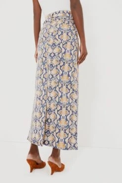 Ganni Safari Print Denim Maxi Slit Skirt -ULLAA Clothing Shop KXPKnv5ERRk2fyJRPfGX384MR0lw72L5 1