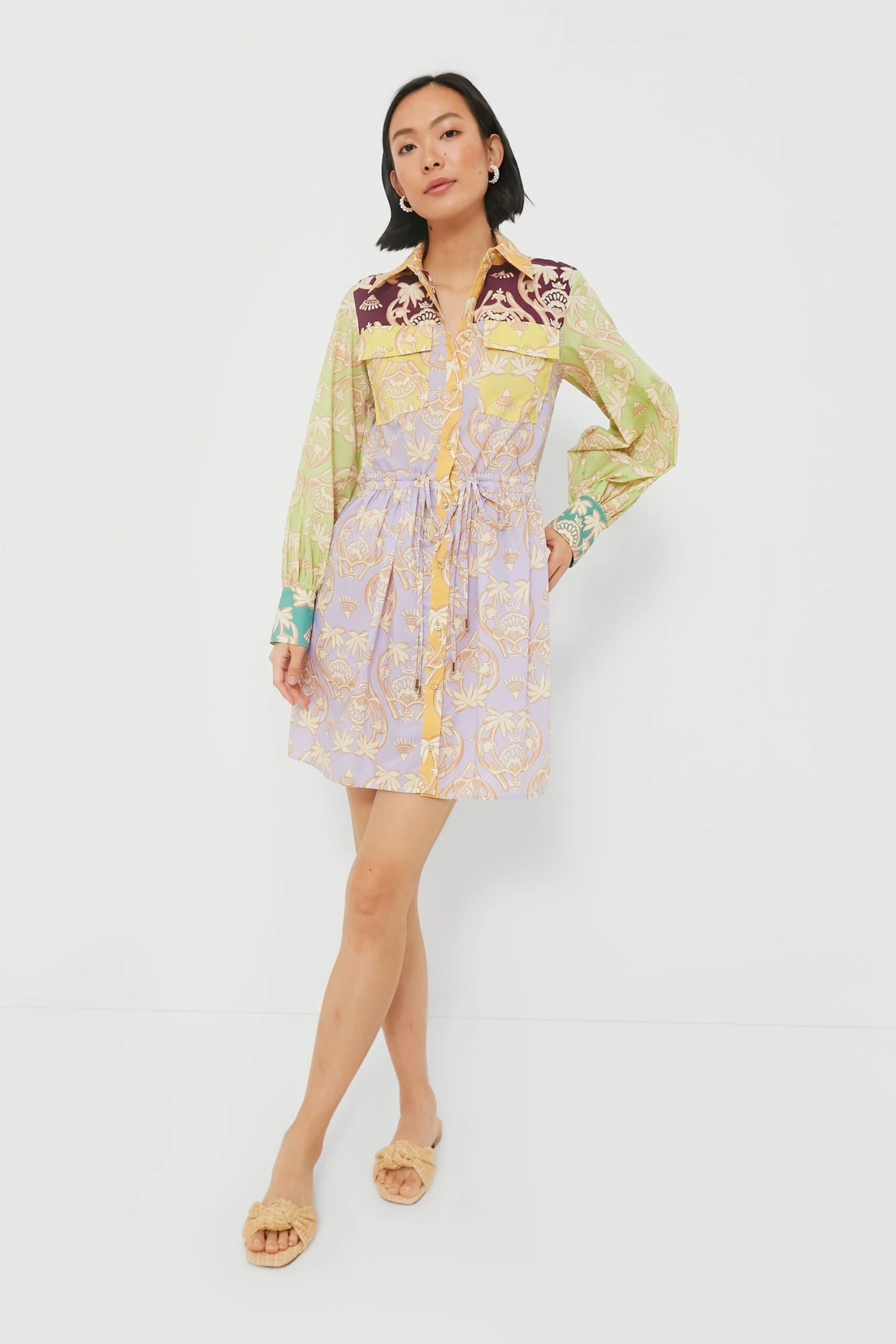 Palm Spliced Capri Mini Dress 3 Palm Spliced Capri Mini Dress