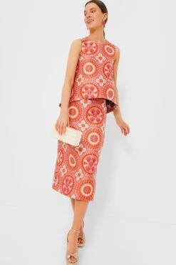 Sun Jacquard Pencil Skirt -ULLAA Clothing Shop LAeqa4U4uU3L6QKmhv1vYtxpnZ1HyTqN 1