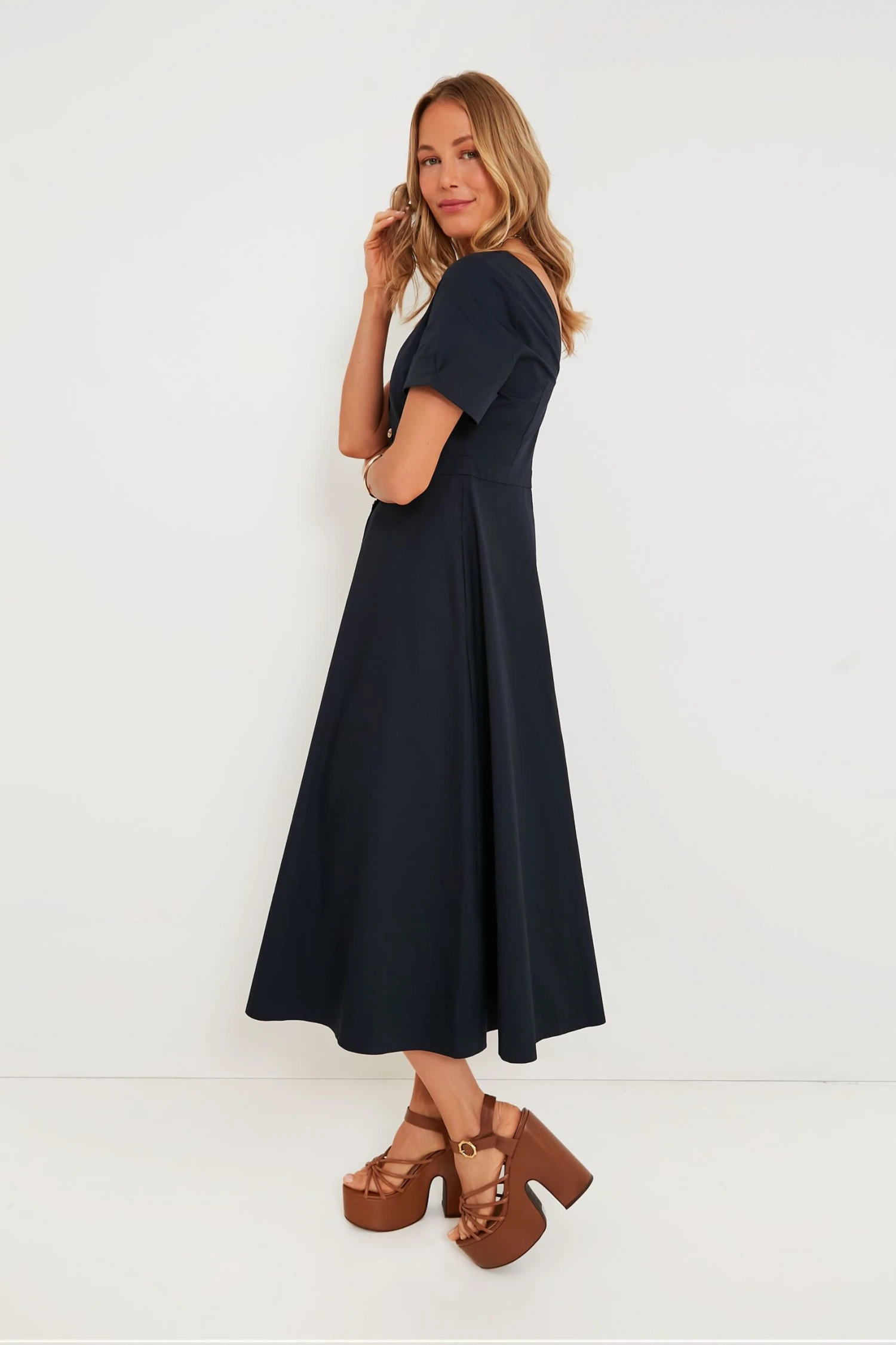 Navy Kate Maxi Dress 5 Navy Kate Maxi Dress - Image 3