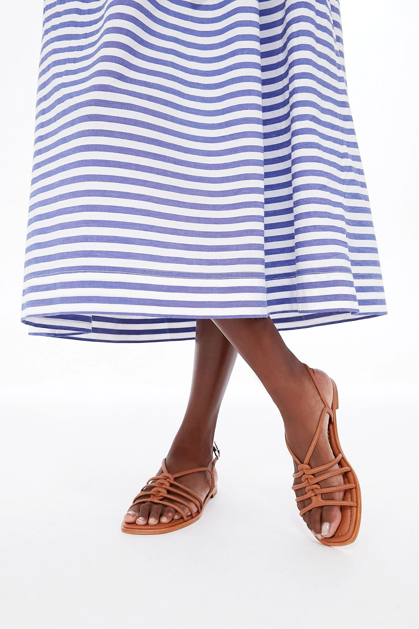 Tan And Blue Stripe Combo Sun Mesa Midi 8 Tan And Blue Stripe Combo Sun Mesa Midi - Image 6