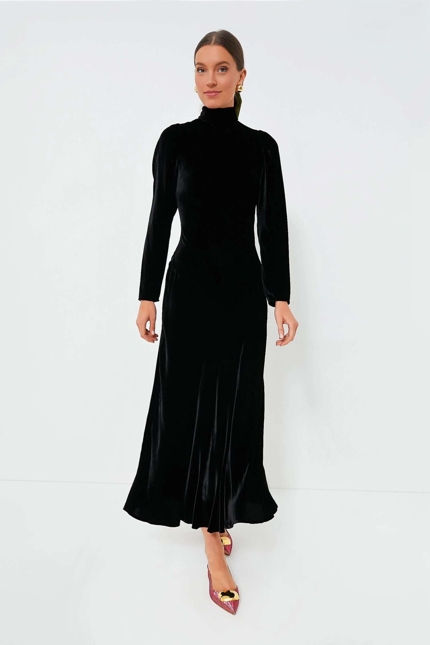 ULLA JOHNSON Noir Delphine Dress 3 ULLA JOHNSON Noir Delphine Dress