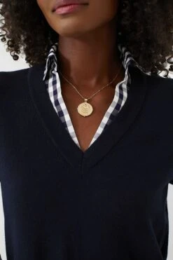 Navy Wool And Cotton Combo Sweaterdress 12 Navy Wool And Cotton Combo Sweaterdress -ULLAA Clothing Shop Ly8tIHraDdKI19RFSz4IITbA8rLiv4EW 1