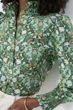 Sage Deco Damask Teagan Popover 11 Sage Deco Damask Teagan Popover -ULLAA Clothing Shop MM1606TOMARuIGcYClTIWixBxfDYCQbV 1