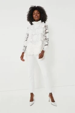 Blanc Guipure Lace Faye Top -ULLAA Clothing Shop Mz3pDX7z85znRjsDeWqt1SOYKvsoAIy4 1