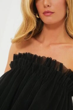 Black Tulle Willa Strapless Top -ULLAA Clothing Shop Nqmt4GMyNk9wlnpTt7gq8kAwwbDAvMgS 1