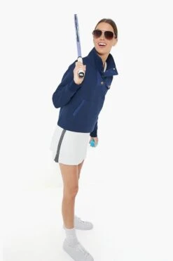 Navy Snap Neck Bailey Pullover -ULLAA Clothing Shop O28hRwl4Rd4o3VCn1ti0Fa0M1OxHjsfW 1