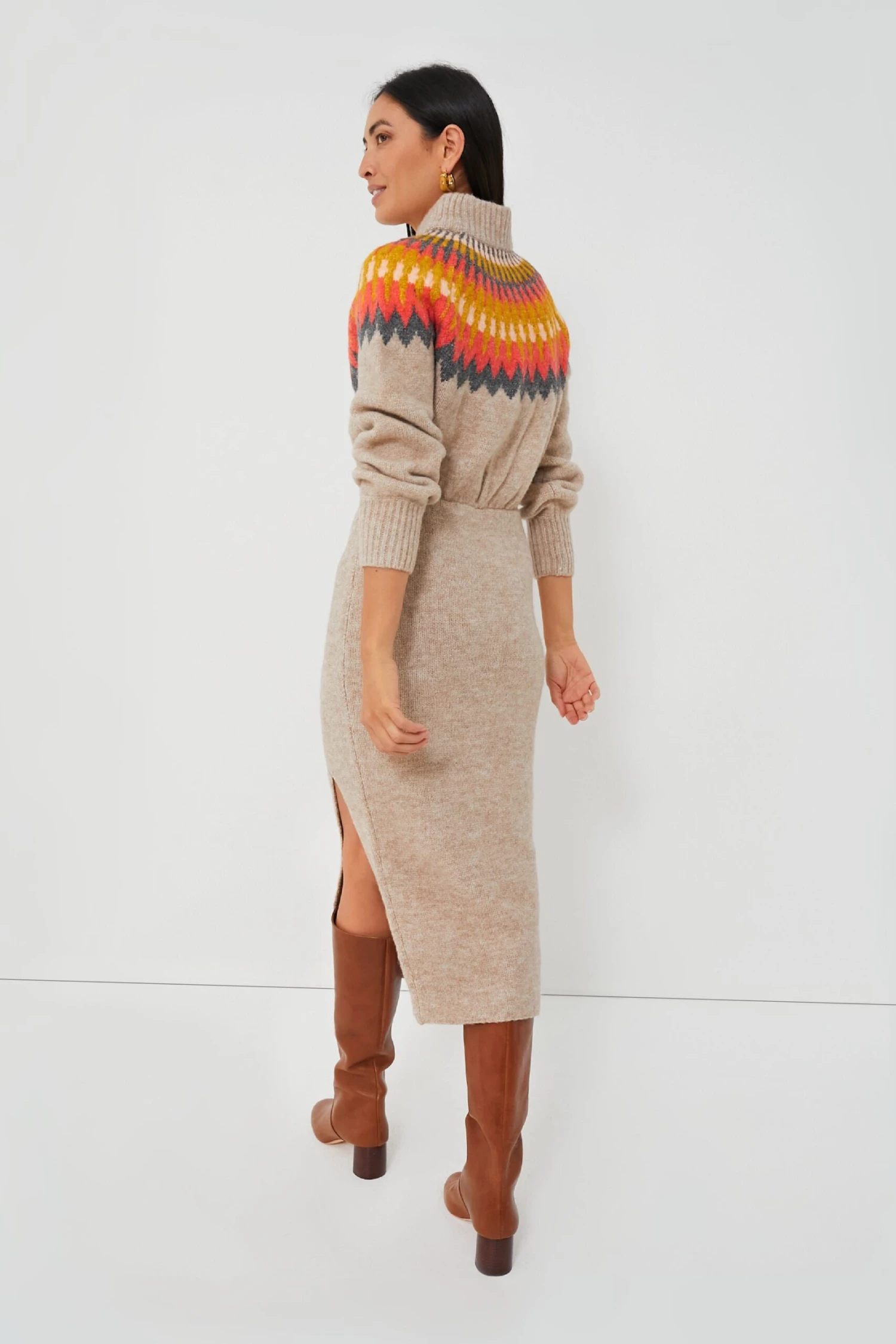 Fall Multi Boshi Dress 6 Fall Multi Boshi Dress - Image 4