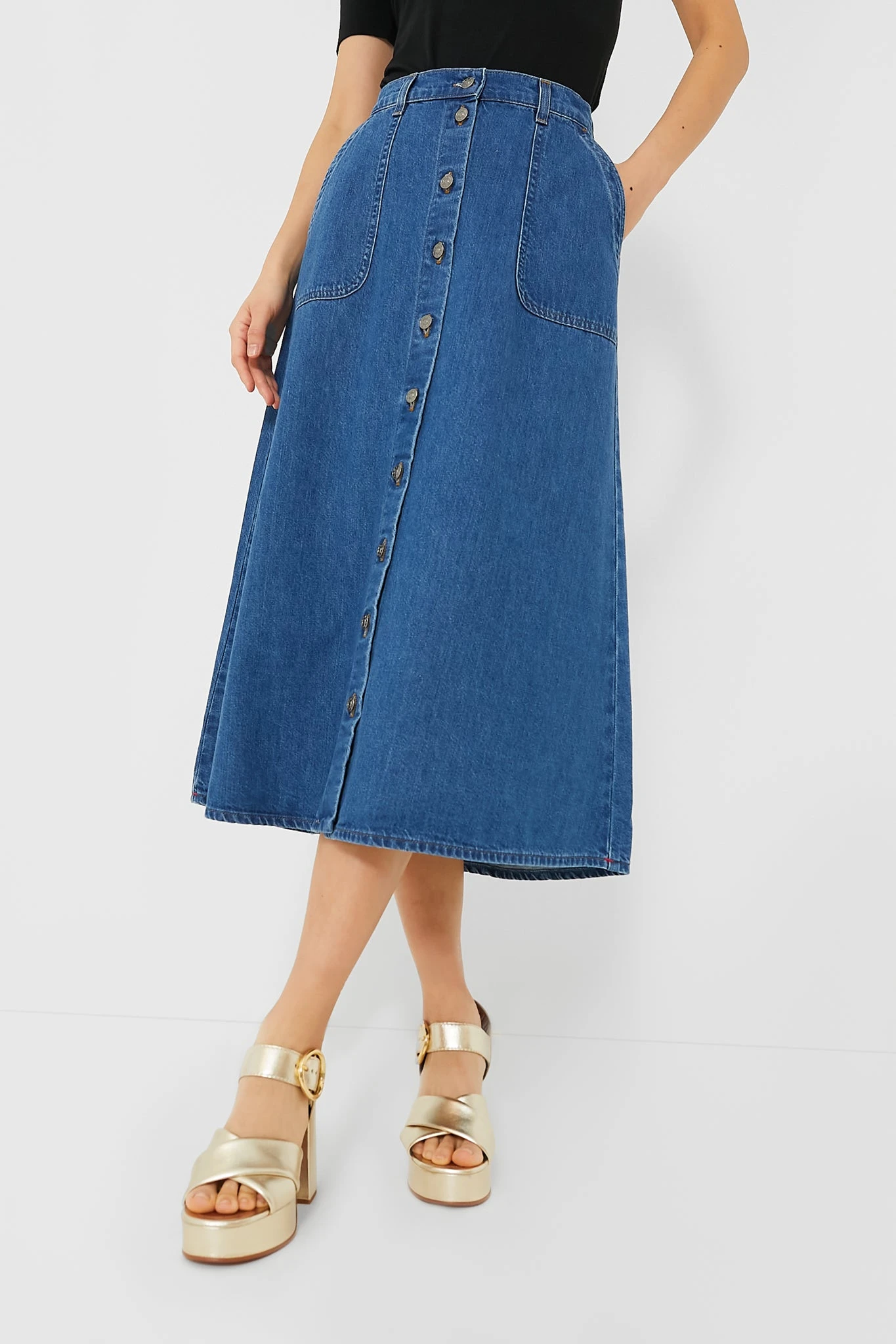 Maritime Gerri Denim Skirt 3 Maritime Gerri Denim Skirt