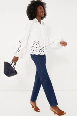 Poplin Lace Blouse -ULLAA Clothing Shop QBhP1Zkvc6fjTjFDFlRq73WYuMAuxpOV 1